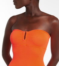 Reina Olga La Sciura textured bandeau minidress