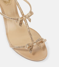 Rene Caovilla Caterina 80 bow-detail embellished sandals