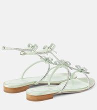 Rene Caovilla Caterina embellished satin sandals
