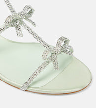 Rene Caovilla Caterina embellished satin sandals