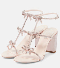 Rene Caovilla Catherina 80 bow-detail embellished sandals