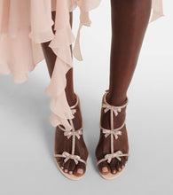 Rene Caovilla Catherina 80 bow-detail embellished sandals