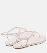 Rene Caovilla Chandelier embellished thong sandals
