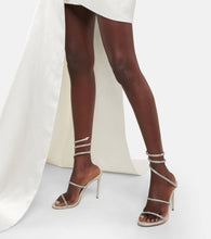 Rene Caovilla Cleo embellished leather sandals