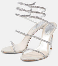 Rene Caovilla Cleo embellished leather sandals