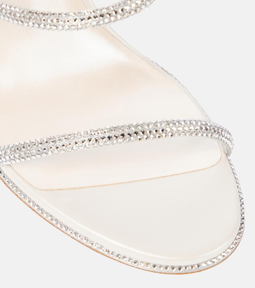 Rene Caovilla Cleo embellished leather sandals