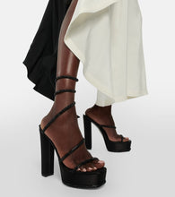 Rene Caovilla Cleo embellished platform sandals 130