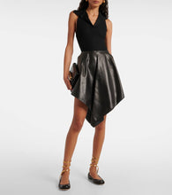Rene Caovilla Cleo leather ballet flats