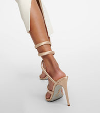 Rene Caovilla Cleo satin sandals