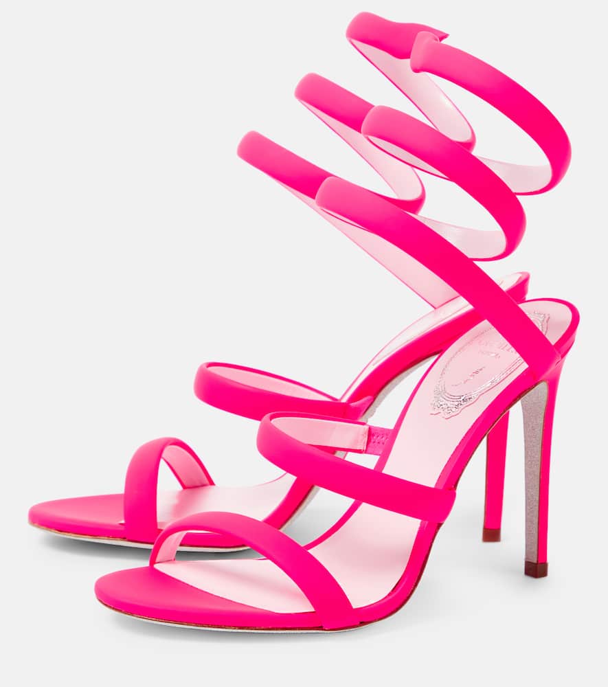 Rene Caovilla Cleo suede sandals