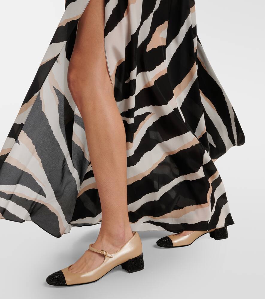 Rene Caovilla Kristen 40 leather Mary Jane pumps