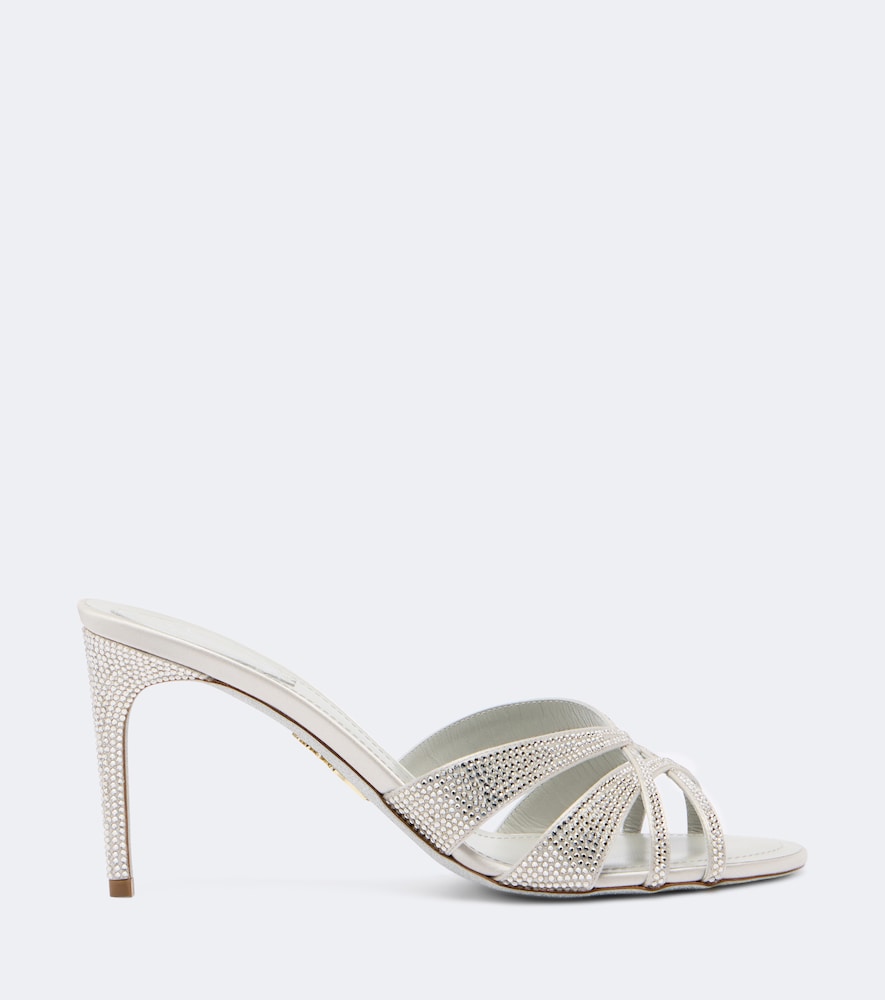 Rene Caovilla Margot embellished mules