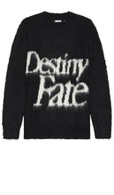 Renowned Destiny & Fate Sweater in Black - Pull Destiny & Fate renommé en noir - 著名的 Destiny & Fate 黑色毛衣 - Renommierter Destiny & Fate-Pullover in Schwarz - 유명 Destiny & Fate 스웨터 블랙 색상 - Rinomato maglione Destiny & Fate in nero