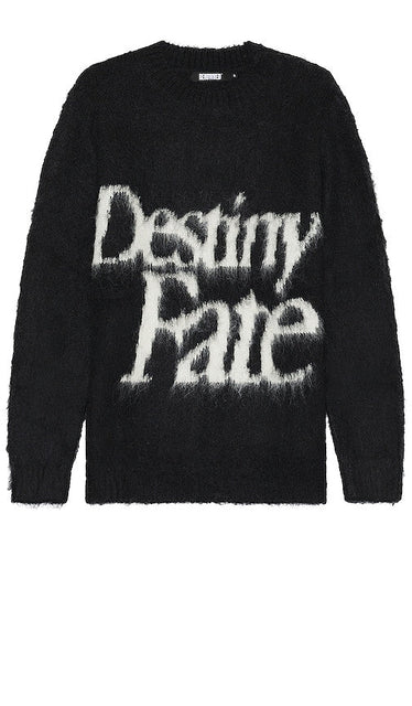 Renowned Destiny & Fate Sweater in Black - Pull Destiny & Fate renommé en noir - 著名的 Destiny & Fate 黑色毛衣 - Renommierter Destiny & Fate-Pullover in Schwarz - 유명 Destiny & Fate 스웨터 블랙 색상 - Rinomato maglione Destiny & Fate in nero