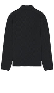 Rhone Gramercy Pullover in Black