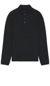 Rhone Gramercy Pullover in Black - Pull Rhone Gramercy en noir - Rhone Gramercy 黑色套头衫 - Rhone Gramercy Pullover in Schwarz - Rhone Gramercy 풀오버 블랙 색상 - Pullover Rhone Gramercy in nero