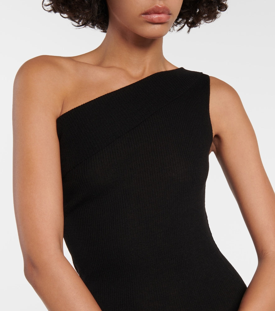 Rick Owens Athena virgin wool maxi dress