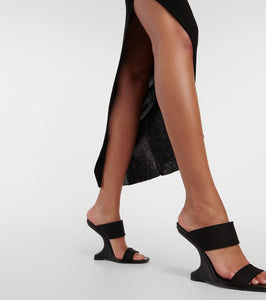 Rick Owens Athena virgin wool maxi dress