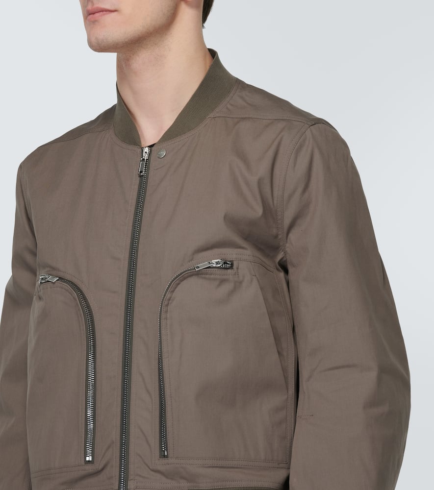 Rick Owens Bauhaus Flight bomber jacket