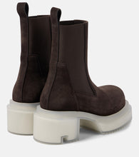 Rick Owens Beatle suede ankle boots
