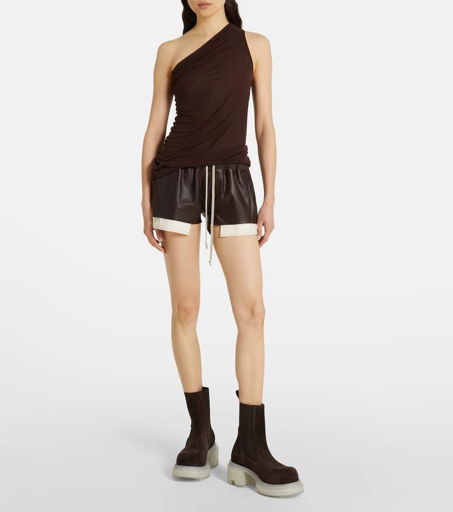 Rick Owens Beatle suede ankle boots