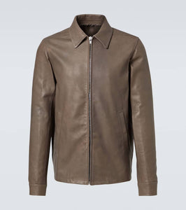 Rick Owens Brad leather jacket