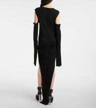 Rick Owens Caped wool maxi dress