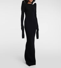 Rick Owens Cashmere and wool gown