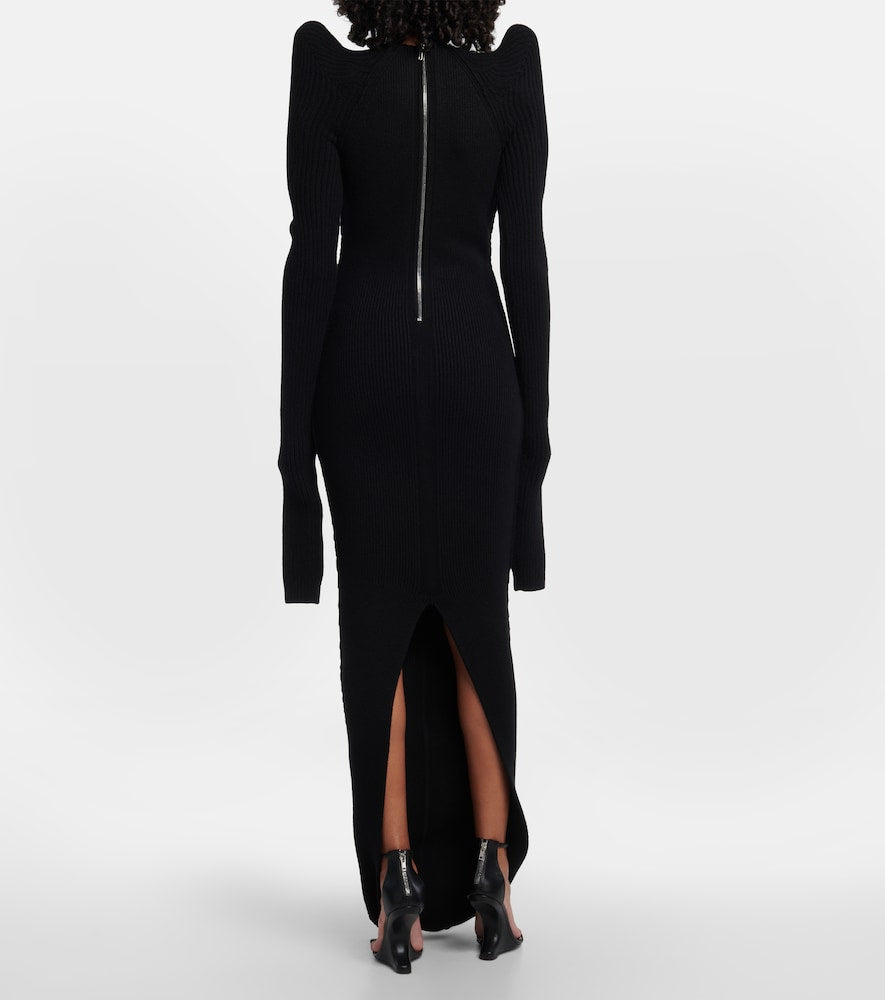 Rick Owens Cashmere and wool gown