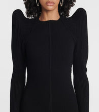 Rick Owens Cashmere and wool gown