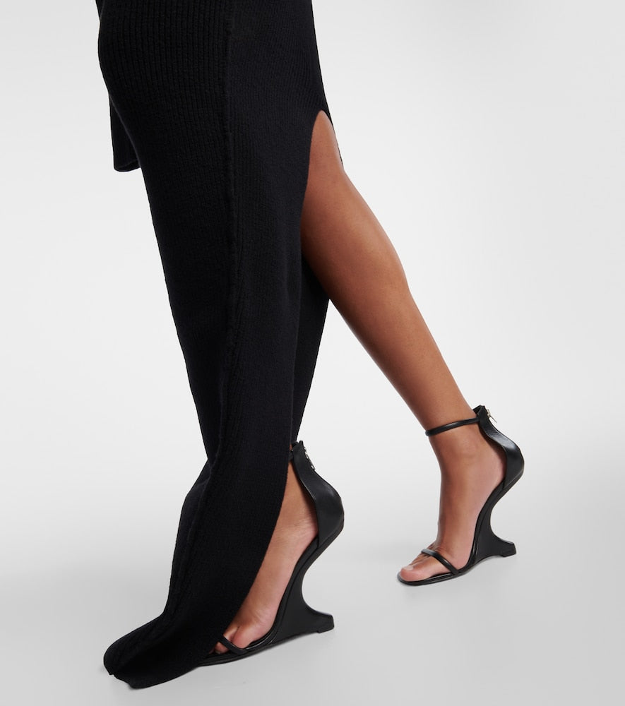 Rick Owens Cashmere and wool gown