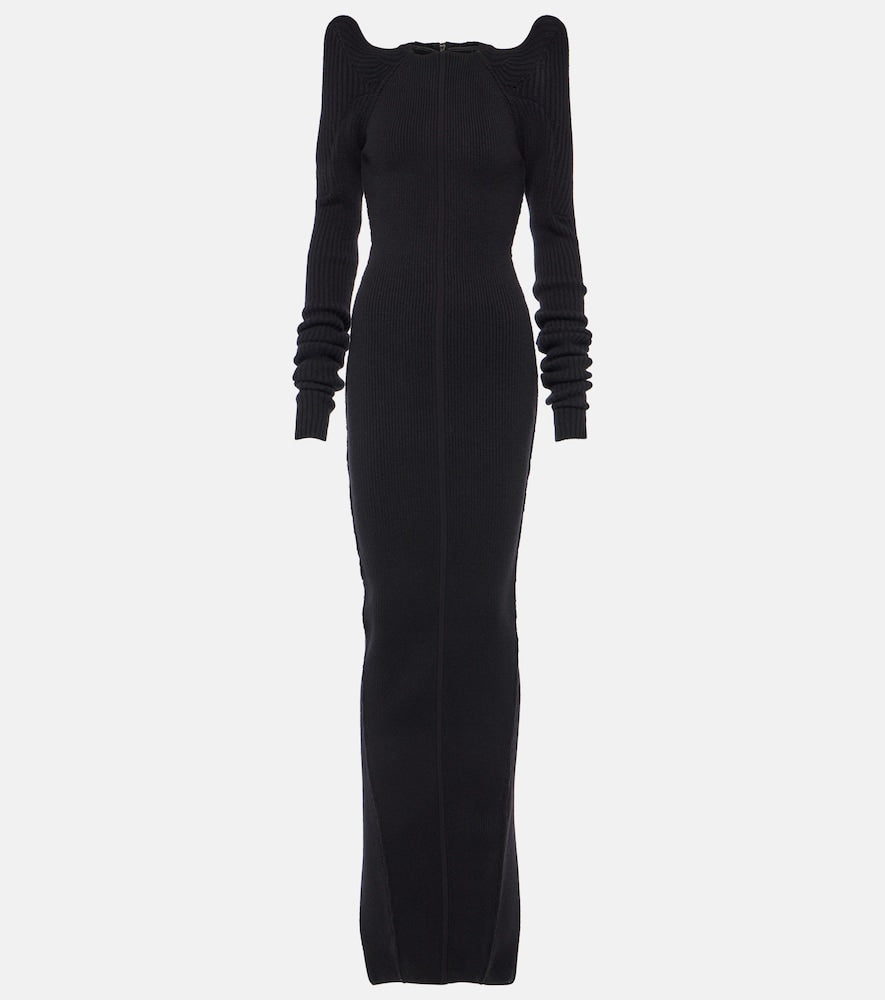 Rick Owens Cashmere and wool gown. Rick Owens 羊绒羊毛礼服