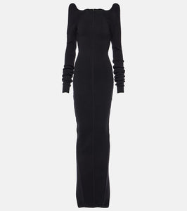 Rick Owens Cashmere and wool gown