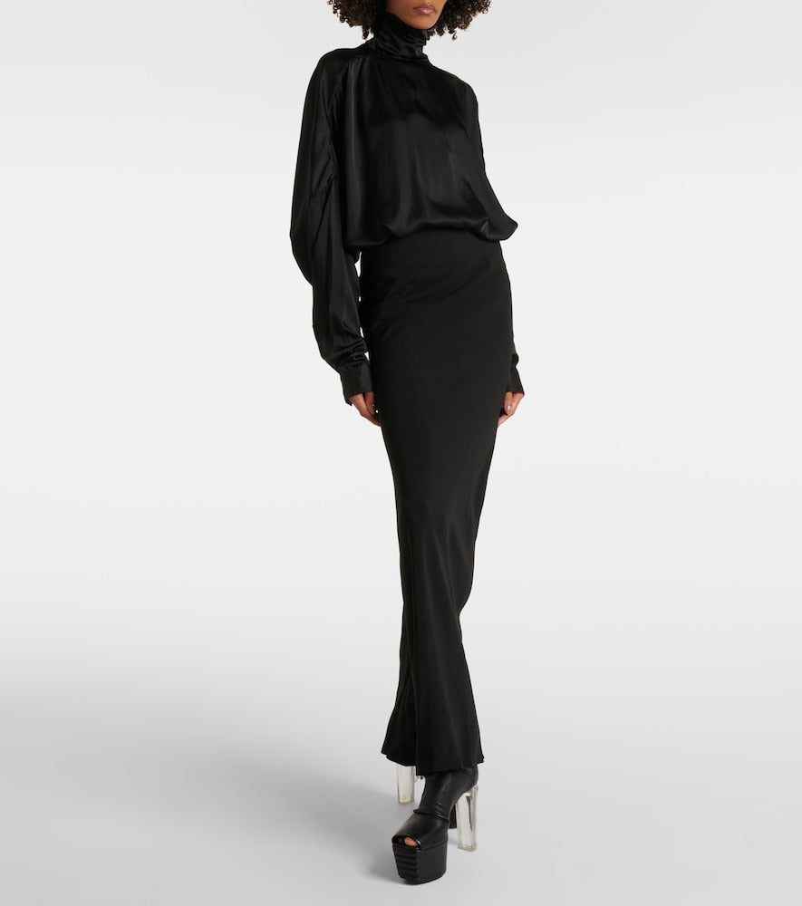 Rick Owens Coda maxi skirt