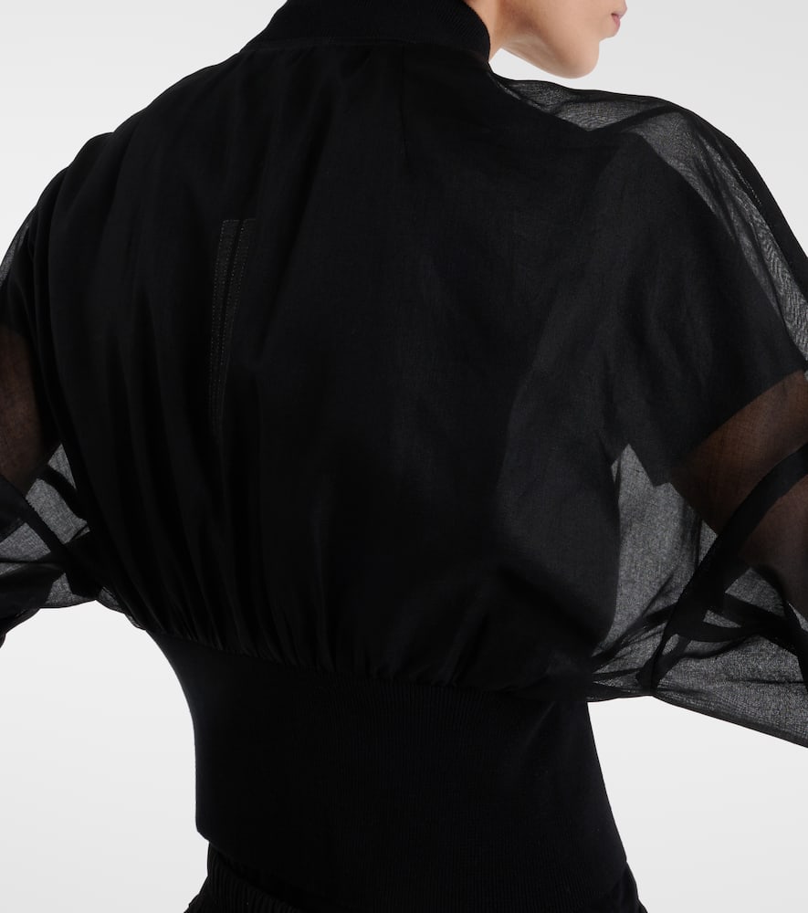 Rick Owens Cotton bomber jacket