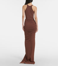 Rick Owens DRKSHDW Edfu cotton jersey maxi skirt