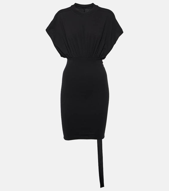 Rick Owens DRKSHDW Tommy cotton minidress
