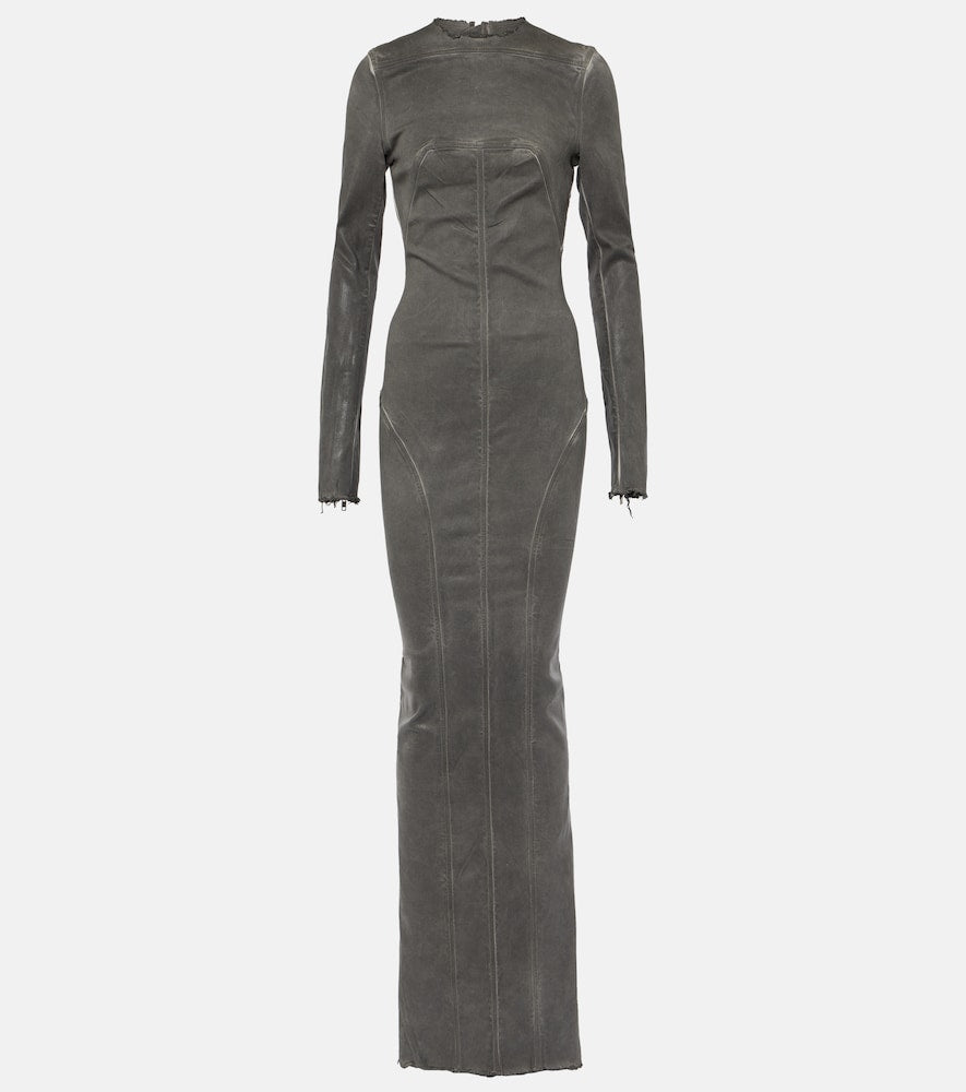 Rick Owens Denim gown. Rick Owens 牛仔礼服