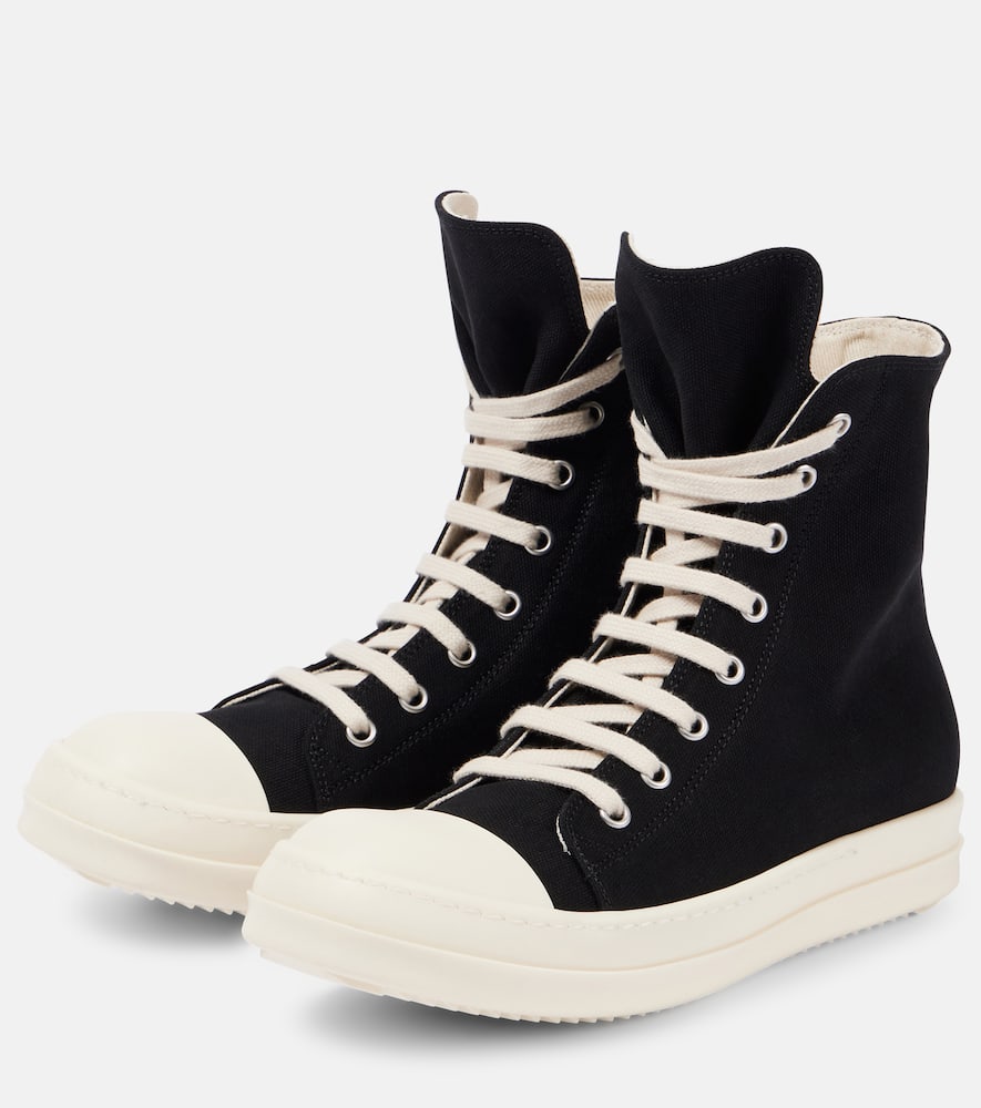 Rick Owens Denim high-top sneakers