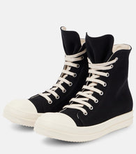 Rick Owens Denim high-top sneakers