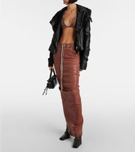 Rick Owens Denim maxi skirt