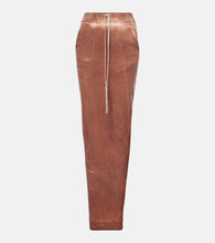 Rick Owens Denim maxi skirt - Rick Owens 牛仔长裙