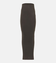 Rick Owens Dirt Pillar leather maxi skirt - Rick Owens Dirt Pillar 皮革长裙