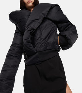 Rick Owens Doll draped bomber jacket