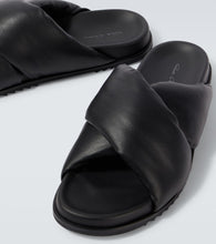 Rick Owens Donut Granola leather sandals