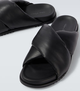 Rick Owens Donut Granola leather sandals