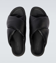 Rick Owens Donut Granola leather sandals