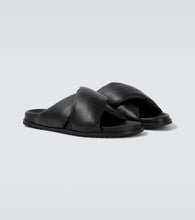 Rick Owens Donut Granola leather sandals