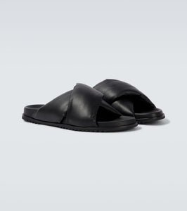 Rick Owens Donut Granola leather sandals