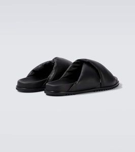 Rick Owens Donut Granola leather sandals
